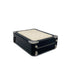 CHANEL EVENING IN THE AIR SUITCASE CHAIN SHOULDER BAG BLACK WHITE PLASTIC LEATHER 90296672 - PURPOSE