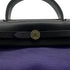 HERMES HER BAG ZIP PM 31 BLEU ENCRE BLACK TOILE H BERLINE VACHE HUNTER HAND SHOULDER BAG C 90296673 - PURPOSE