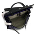 HERMES HER BAG ZIP PM 31 BLEU ENCRE BLACK TOILE H BERLINE VACHE HUNTER HAND SHOULDER BAG C 90296673 - PURPOSE