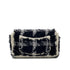 CHANEL MINI MATELASSE 20 CHAIN SHOULDER BAG BLACK WHITE TWEED 90296674 - PURPOSE
