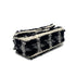 CHANEL MINI MATELASSE 20 CHAIN SHOULDER BAG BLACK WHITE TWEED 90296674 - PURPOSE