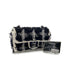 CHANEL MINI MATELASSE 20 CHAIN SHOULDER BAG BLACK WHITE TWEED 90296674 - PURPOSE