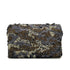 CHANEL CHAIN SHOULDER BAG GRAY BRONZE SEQUINS LEATHER 90296680 - PURPOSE