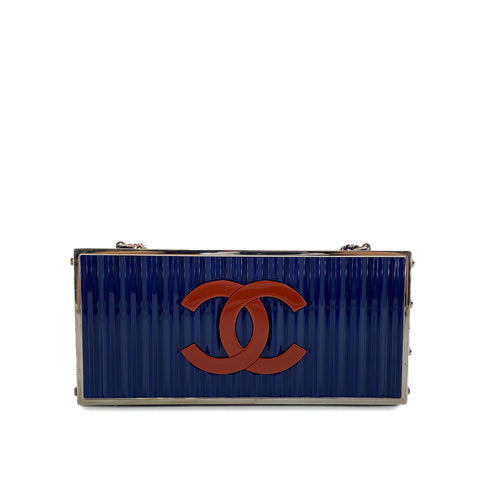 CHANEL PARIS HAMBURG LOGO COCOMARK CONTAINER CHAIN SHOULDER BAG MULTICOLOR PLASTIC 90296683 - PURPOSE