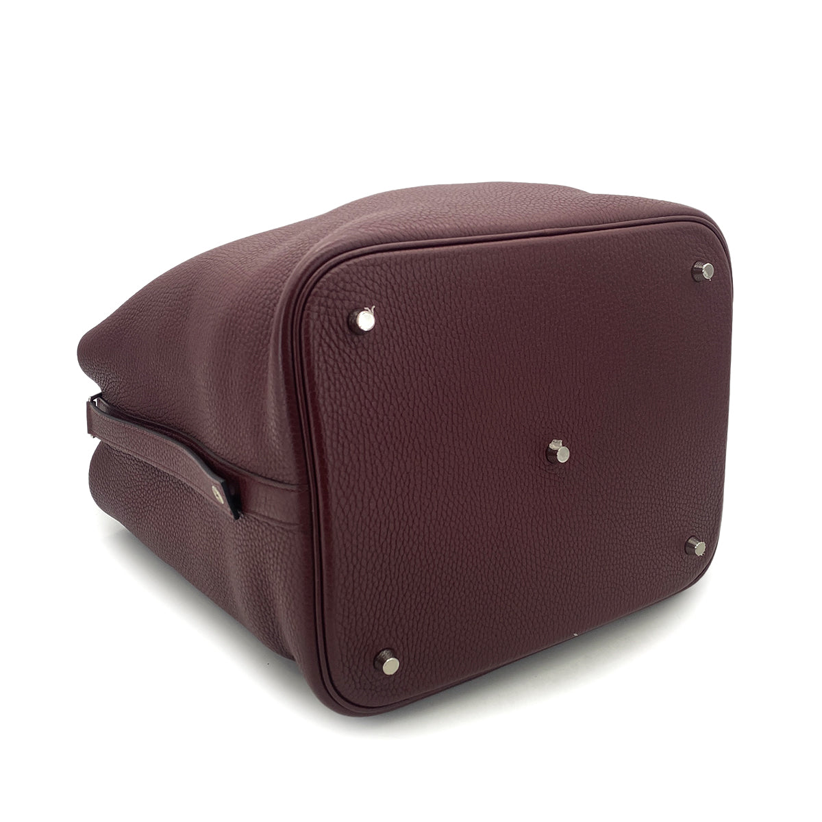 HERMES PICOTIN LOCK GM BORDEAUX TAURILLON CLEMENCE HAND BAG A SHW 90296730