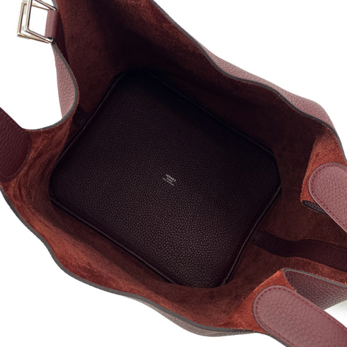 HERMES PICOTIN LOCK GM BORDEAUX TAURILLON CLEMENCE HAND BAG A SHW 90296730 - PURPOSE