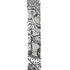 HERMES TWILLY EPERON D'OR SCARF WHITE NAVY BLACK SILK 90296735 - PURPOSE