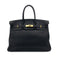 HERMES BIRKIN 35 BLACK TOGO HAND BAG □E GHW 90297252 - PURPOSE