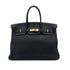 HERMES BIRKIN 35 BLACK TOGO HAND BAG □E GHW 90297252 - PURPOSE