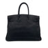 HERMES BIRKIN 35 BLACK TOGO HAND BAG □E GHW 90297252 - PURPOSE