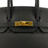 HERMES BIRKIN 35 BLACK TOGO HAND BAG □E GHW 90297252 - PURPOSE