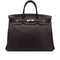 HERMES BIRKIN 40 EBENE EVERCOLOR HAND BAG □M SHW 90297253 - PURPOSE