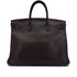 HERMES BIRKIN 40 EBENE EVERCOLOR HAND BAG □M SHW 90297253 - PURPOSE