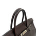 HERMES BIRKIN 40 EBENE EVERCOLOR HAND BAG □M SHW 90297253 - PURPOSE