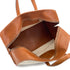 HERMES FEU DOU VOYAGE FAUVE ECRU VEAU BARENIA TOILE H BOSTON BAG □L 90297259 - PURPOSE