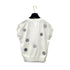 CHANEL VINTAGE COCOMARK SLEEVELESS KNIT TOPS WHITE COTTON 42 01P RTW 90297268