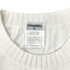 CHANEL VINTAGE COCOMARK SLEEVELESS KNIT TOPS WHITE COTTON 42 01P RTW 90297268