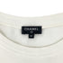 CHANEL GABRIELLE LONG SLEEVE SWEATSHIRT WHITE COTTON 40 P57 RTW 90297269