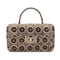 CHANEL VINTAGE COCO HAND BAG BROWN VELOR 90297510