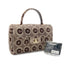 CHANEL VINTAGE COCO HAND BAG BROWN VELOR 90297510
