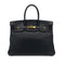 HERMES BIRKIN 35 BLACK TOGO HAND BAG □G GHW 90297513 - PURPOSE