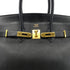 HERMES BIRKIN 35 BLACK TOGO HAND BAG □G GHW 90297513 - PURPOSE