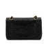 CHANEL VINTAGE CLASSIC FLAP SMALL CHAIN SHOULDER BAG BLACK LAMB SKIN 90297516 - PURPOSE