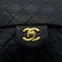 CHANEL VINTAGE CLASSIC FLAP SMALL CHAIN SHOULDER BAG BLACK LAMB SKIN 90297517 - PURPOSE