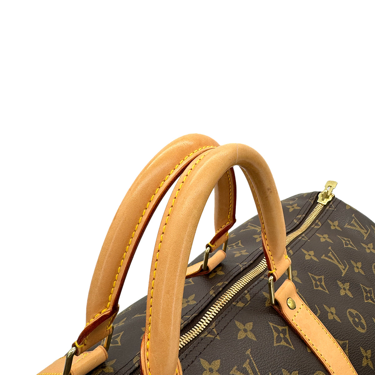 LOUIS VUITTON MONOGRAM KEEPALL 55 LUGGAGE BROWN M41422 90298143