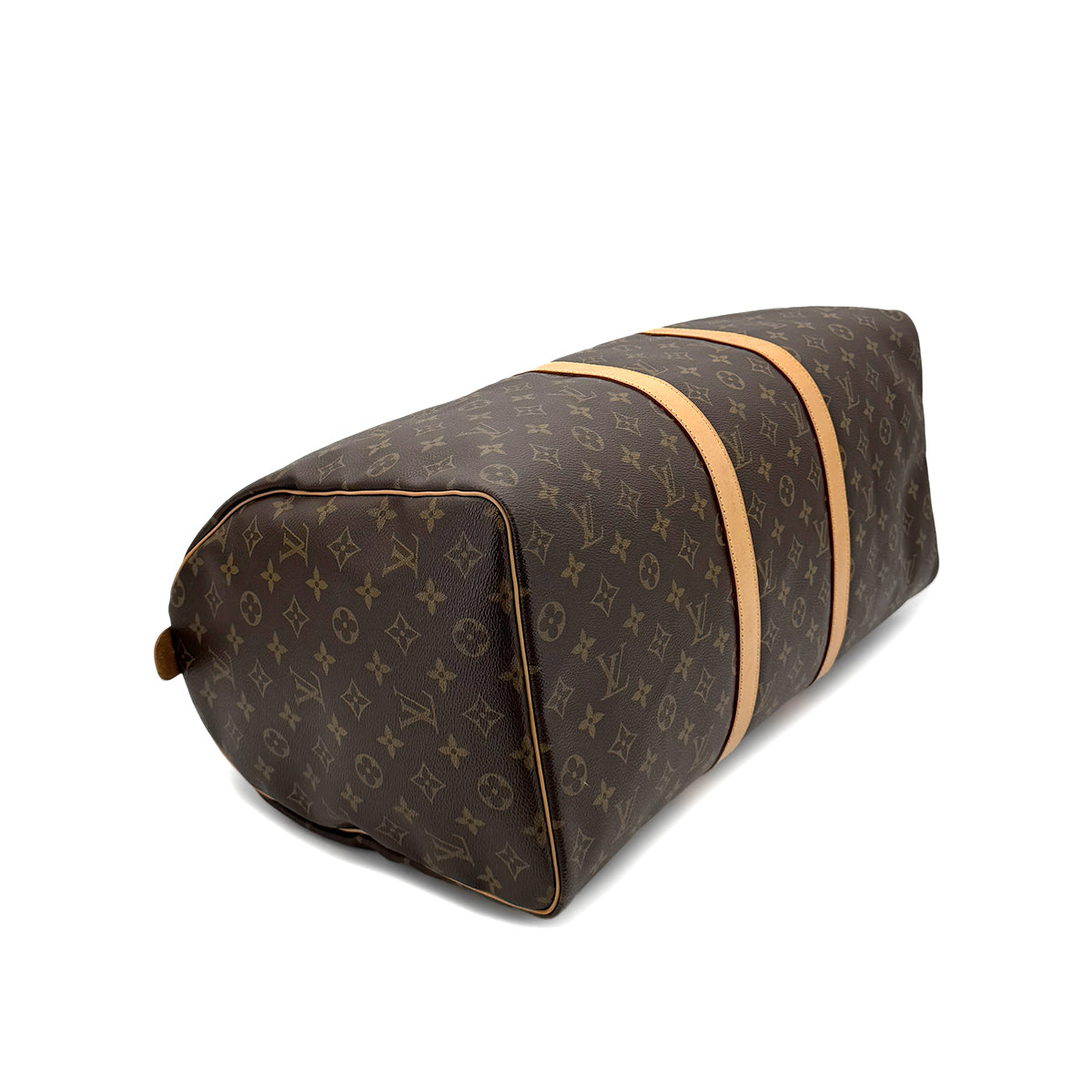 LOUIS VUITTON MONOGRAM KEEPALL50 HAND BAG BROWN MONOGRAM CANVAS M41426 90298144