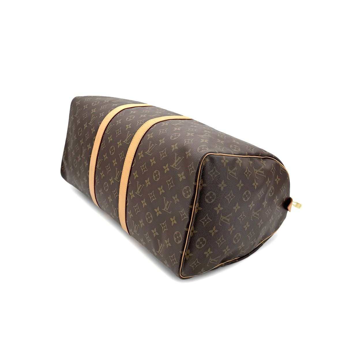 LOUIS VUITTON MONOGRAM KEEPALL50 HAND BAG BROWN MONOGRAM CANVAS M41426 90298144