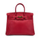 HERMES BIRKIN 35 ROUGE VIF COUCHVEL HAND BAG □A GHW 90298147 - PURPOSE
