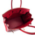HERMES BIRKIN 35 ROUGE VIF COUCHVEL HAND BAG □A GHW 90298147 - PURPOSE
