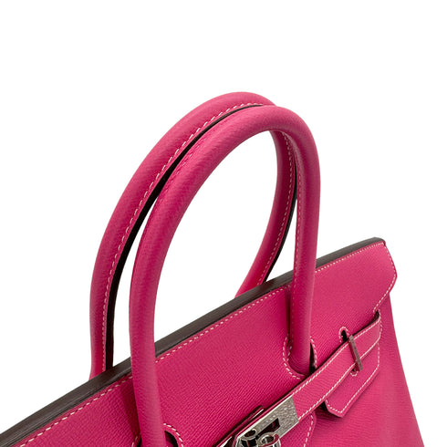 HERMES CANDY BIRKIN 35 ROSE TYRIEN RUBIS VEAU EPSOM HAND BAG □O SHW 90298148 - PURPOSE