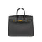 HERMES BIRKIN 25 SELLIER GRAPHITE VEAU MADAME HAND BAG Z GHW 90298151 - PURPOSE
