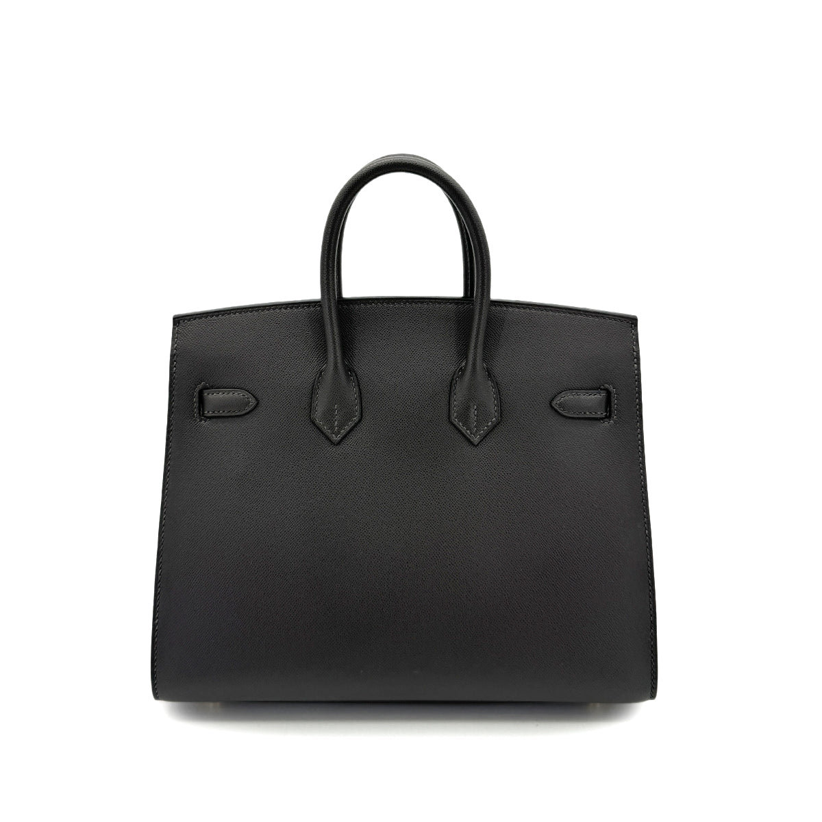 HERMES BIRKIN 25 SELLIER GRAPHITE VEAU MADAME HAND BAG Z GHW 90298151