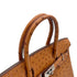HERMES BIRKIN 30 CHESTNUT OSTRICH HAND BAG □I SHW 90298153 - PURPOSE