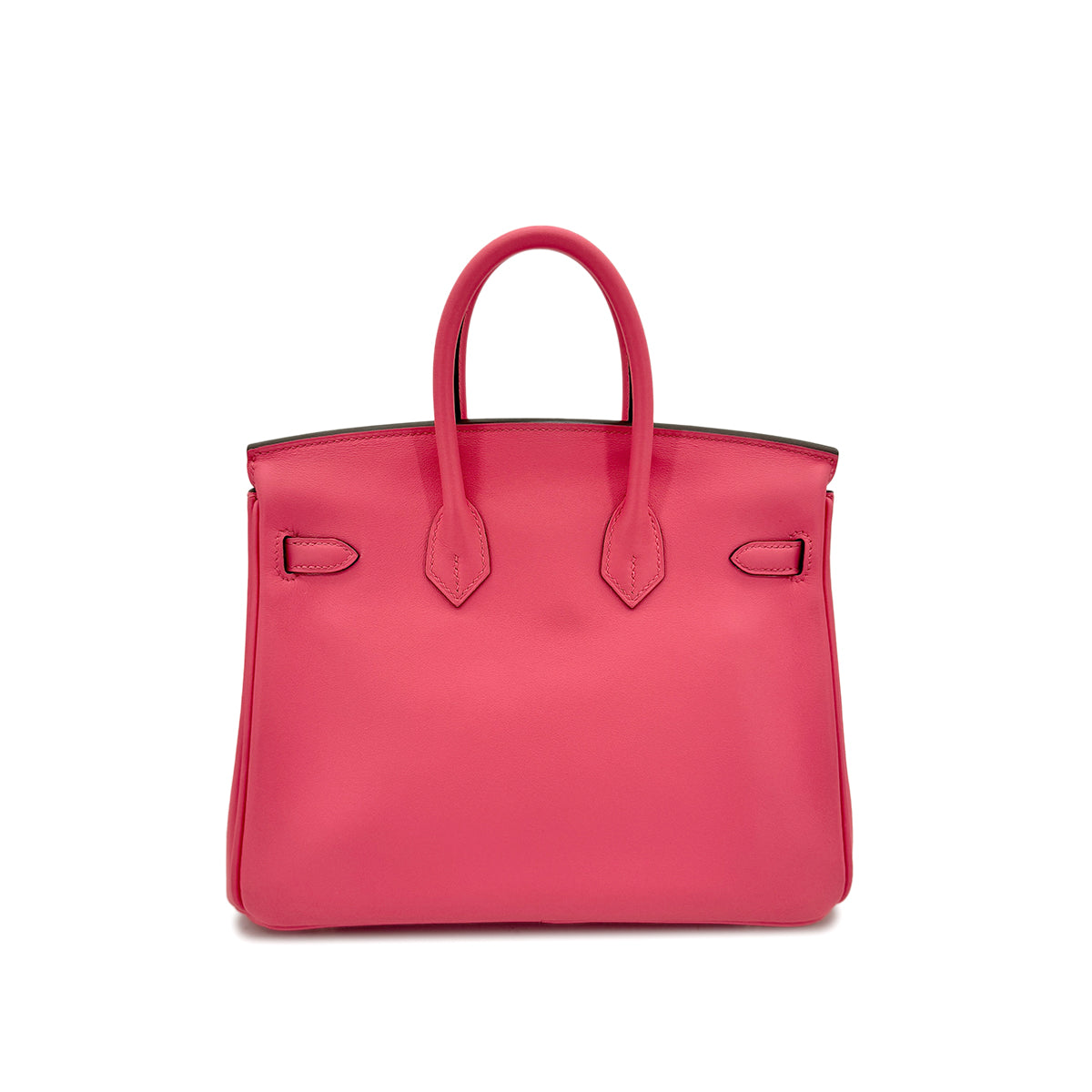 HERMES BIRKIN 25 ROSE AZALEE VEAU SWIFT HAND BAG C GHW 90298156