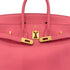 HERMES BIRKIN 25 ROSE AZALEE VEAU SWIFT HAND BAG C GHW 90298156 - PURPOSE