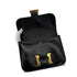 HERMES CONSTANCE 23 BLACK BOXCALF SHOULDER BAG 〇N GHW 90298157 - PURPOSE