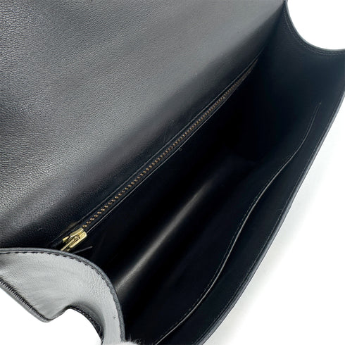 HERMES CONSTANCE 23 BLACK BOXCALF SHOULDER BAG 〇N GHW 90298157 - PURPOSE