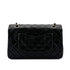 CHANEL VINTAGE CLASSIC FLAP MEDIUM CHAIN SHOULDER BAG BLACK LAMB SKIN 90298158 - PURPOSE
