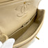 CHANEL VINTAGE CLASSIC FLAP SMALL CHAIN SHOULDER BAG BEIGE LAMB SKIN 90298161 - PURPOSE