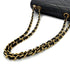 CHANEL VINTAGE V STITCH BLACK CHAIN SHOULDER BAG LAMB SKIN 90298165 - PURPOSE