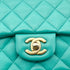CHANEL MINI MATELASSE 20 CHAIN SHOULDER BAG MINT GREEN LAMB SKIN 90298167 - PURPOSE