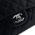 CHANEL CLASSIC FLAP MEDIUM CHAIN SHOULDER BAG BLACK VELOR 90298168 - PURPOSE