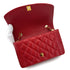 CHANEL VINTAGE DIANA MEDIUM CHAIN SHOULDER BAG RED CAVIAR SKIN 90298170 - PURPOSE