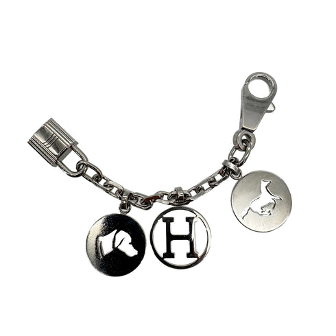 HERMES BAG CHARM AMULET 4 SILVER ACCESSORY 90298172 - PURPOSE