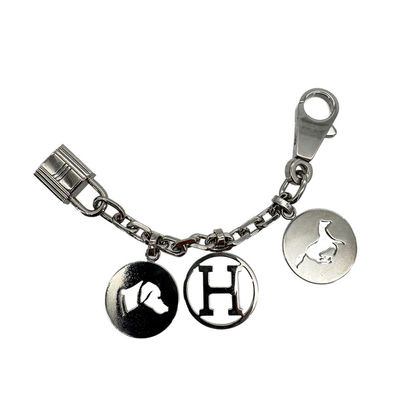 HERMES BAG CHARM AMULET 4 SILVER ACCESSORY 90298172 - PURPOSE
