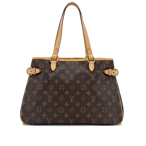 LOUIS VUITTON MONOGRAM BATIGNOLLES HORIZONTAL TOTE BAG BROWN M51154 90298311 - PURPOSE